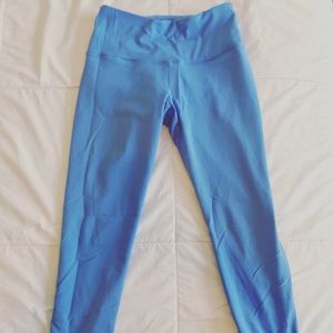 Blue leggings